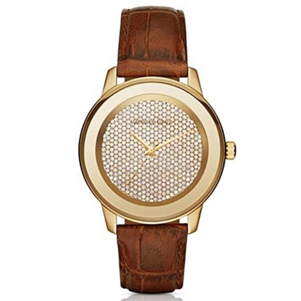 Michael Kors Kinley Crystal Pavé Dial Ladies Watch